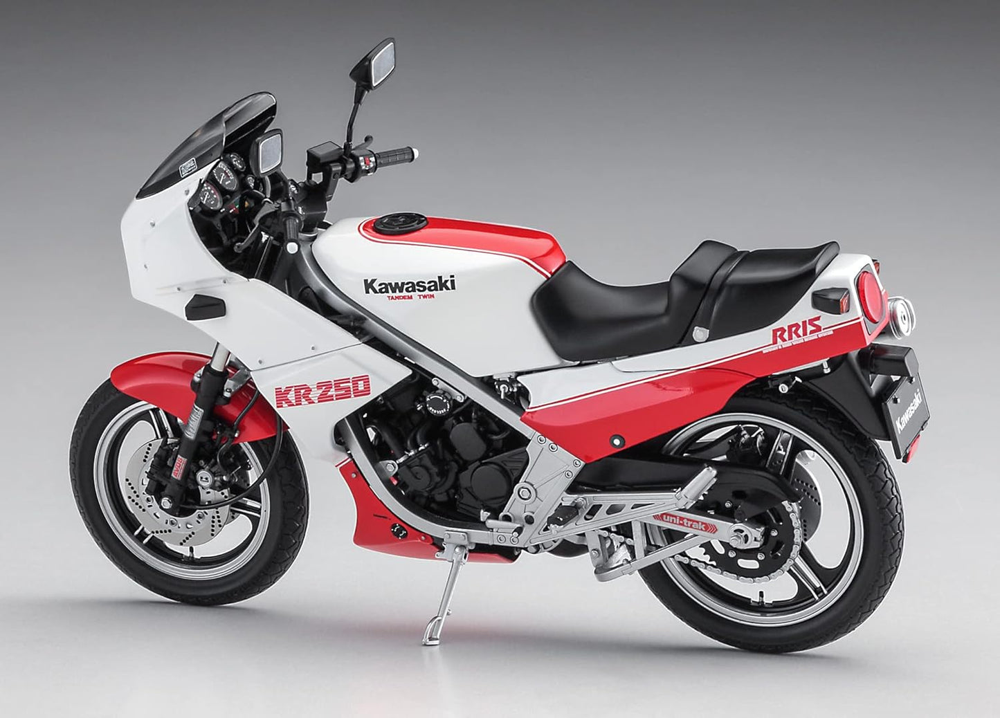 1/12 Kawasaki KR250 (KR250A) WHITE/RED COLOR 1984 [LIMITED EDITION]