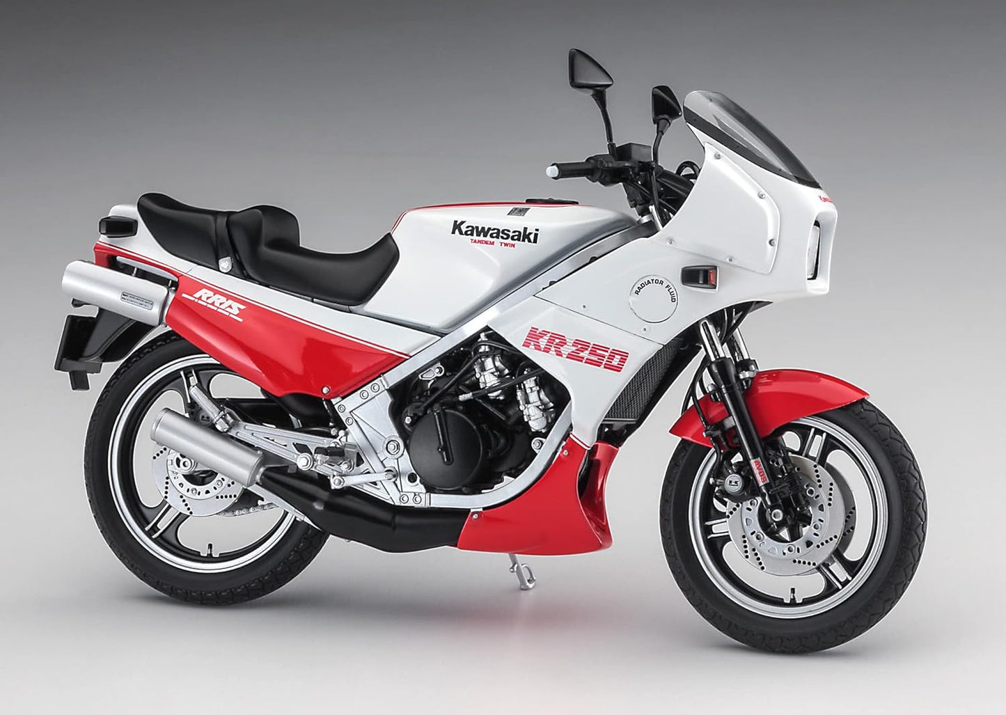 1/12 Kawasaki KR250 (KR250A) WHITE/RED COLOR 1984 [LIMITED EDITION]