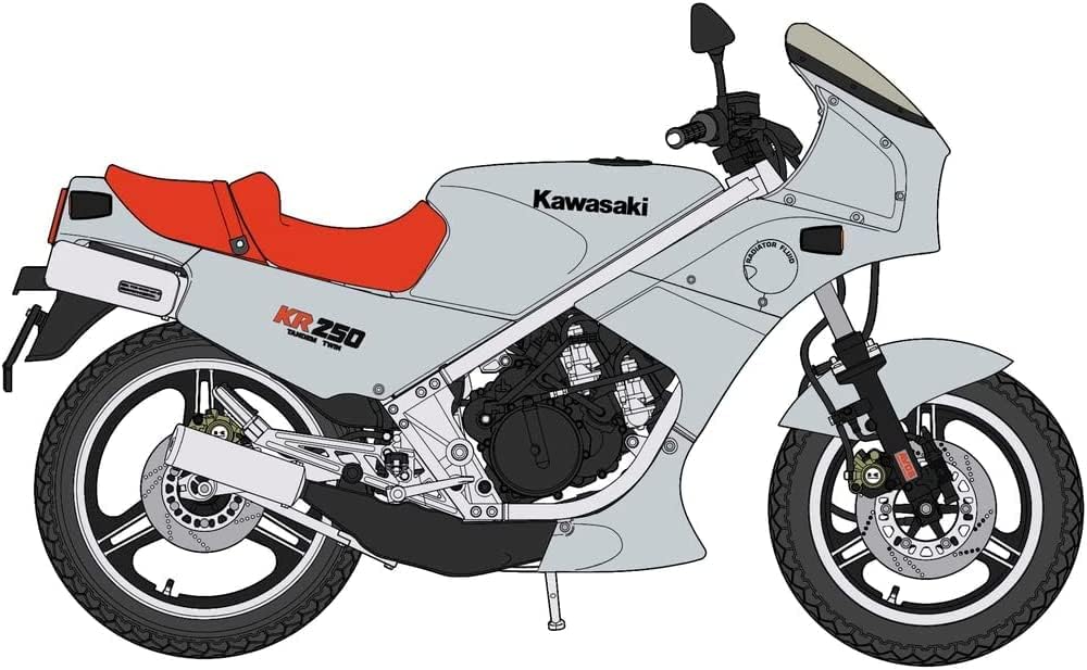 1/12 Kawasaki KR250 (KR250A) SILVER COLOR 1987 [LIMITED EDITION]