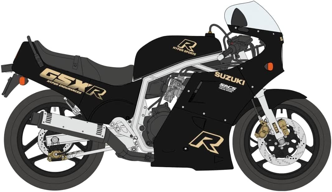 1/12 SUZUKI GSX-R750(H) (GR71G) BLACK/GOLD COLOR 1987 [LIMITED EDITION]