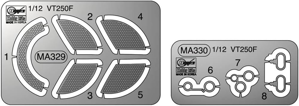 1/12 ETCHING PARTS for Honda VT250F
