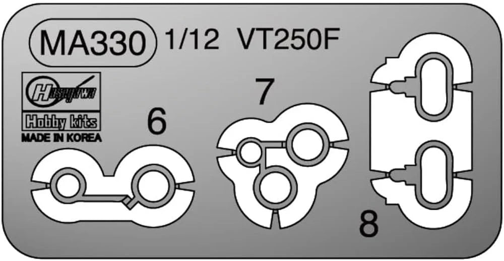 1/12 ETCHING PARTS for Honda VT250F