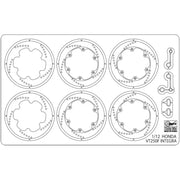 1/12 ETCHING PARTS for Honda VT250F INTEGRA