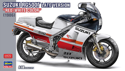 1/12 SUZUKI RG500Γ LATE VERSION RED/WHITE COLOR 1986 [LIMITED EDITION]