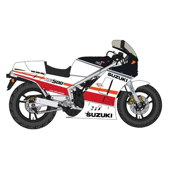 1/12 SUZUKI RG500Γ LATE VERSION RED/WHITE COLOR 1986 [LIMITED EDITION]