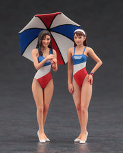 1/24 90's PADDOCK GIRLS FIGURE 2Kits