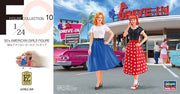 1/24 50's AMERICAN GIRLS FIGURE 2Kits