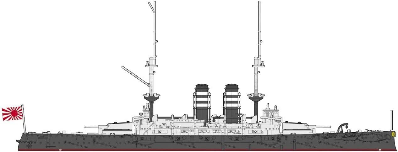1/700 IJN BATTLESHIP MIKASA Duty and Service Remembered for 120 years with FIGURE [LIMITED EDITION]