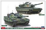 1/72 M-1 ABRAMS & LEOPARD 2 NATO MAIN BATTLE TANK COMBO 2Kits [LIMITED EDITION]