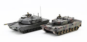 1/72 M-1 ABRAMS & LEOPARD 2 NATO MAIN BATTLE TANK COMBO 2Kits [LIMITED EDITION]
