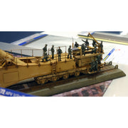 1/72 GERMAN RAILWAY GUN K5(E) LEOPOLD with FIGURE GERMAN ARMY RAILWAY GUN
