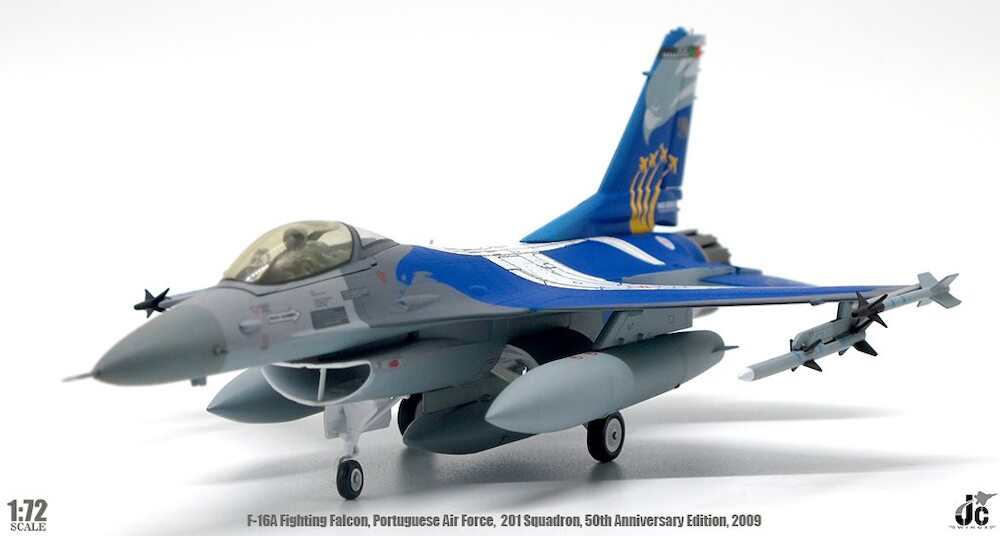 1/72 PORTUGUESE AIR FORCE F-16A FIGHTING FALCON 201St SQD. 50th Anniversary