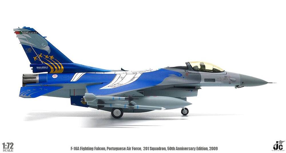 1/72 PORTUGUESE AIR FORCE F-16A FIGHTING FALCON 201St SQD. 50th Anniversary