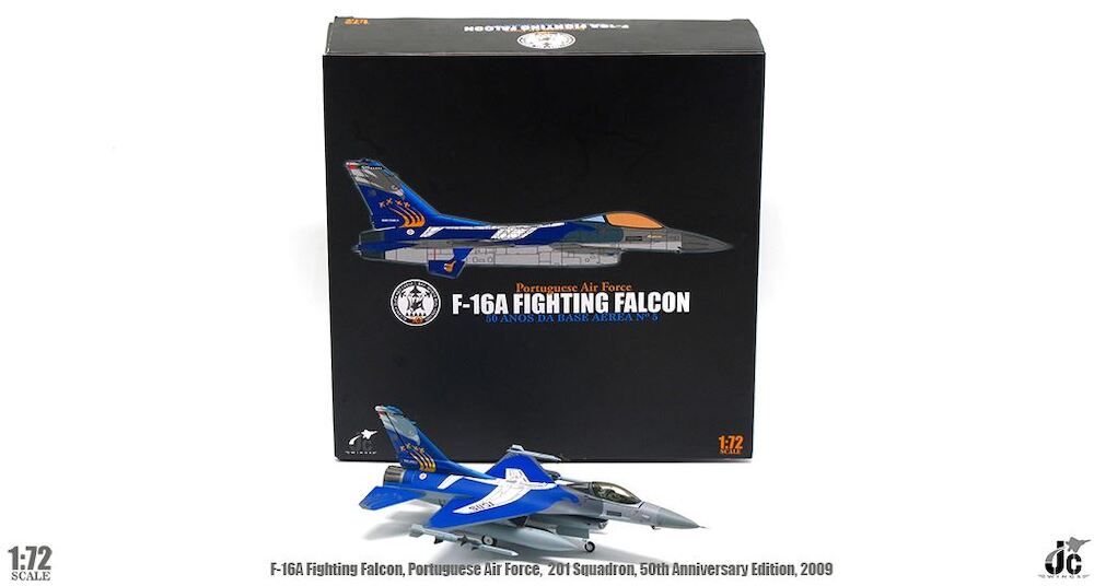 1/72 PORTUGUESE AIR FORCE F-16A FIGHTING FALCON 201St SQD. 50th Anniversary