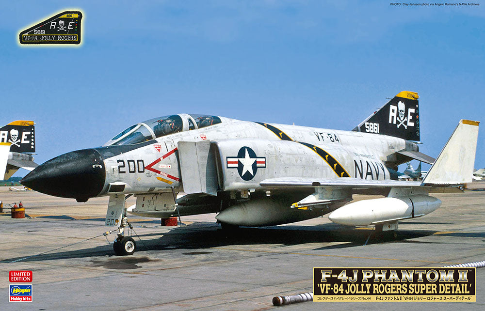 1/48 F-4J PHANTOM II VF-84 JOLLY ROGERS SUPER DETAIL [LIMITED EDITION]
