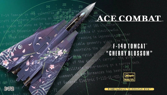 1/72 ACE COMBAT F-14D TOMCAT CHERRY BLOSSOM