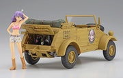 1/24 Wild Egg Girls Pkw.K1 KÜBELWAGEN TYPE 82 "Claire Frost" with FIGURE