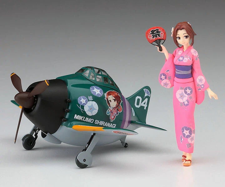 1/20 Egg Girls Collection No.04 Mikumo Shiranagi with Zero Fighter [LIMITED EDITION]