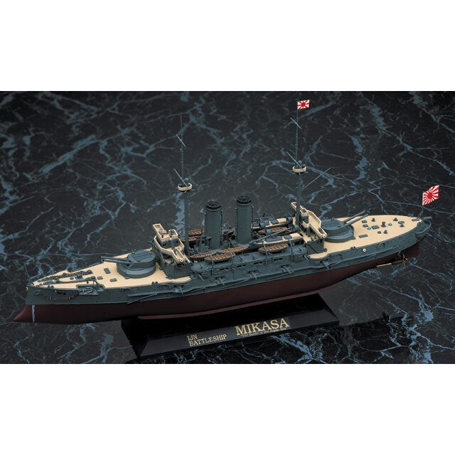 1/350 IJN Battleship MIKASA 120th ANNIVERSARY of LAUNCH with Bonus [LIMITED EDITION]