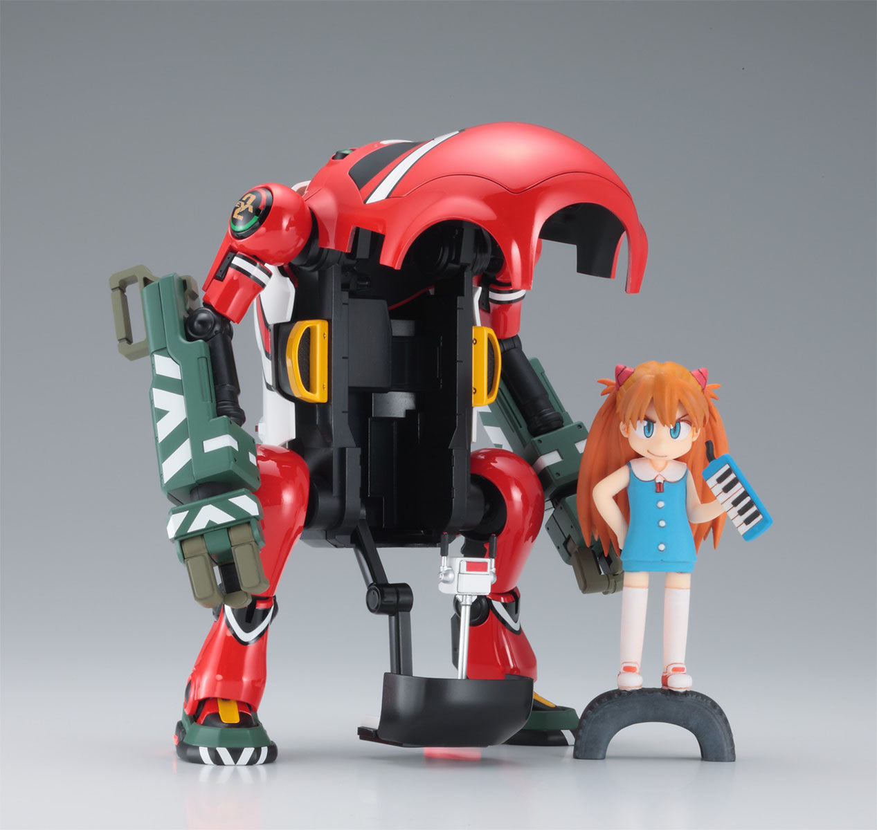 1/20 20 MechatroWeGo EVA Collab Series Vol.2 Nigouki (Power Arm) + Shikinami Asuka Langley