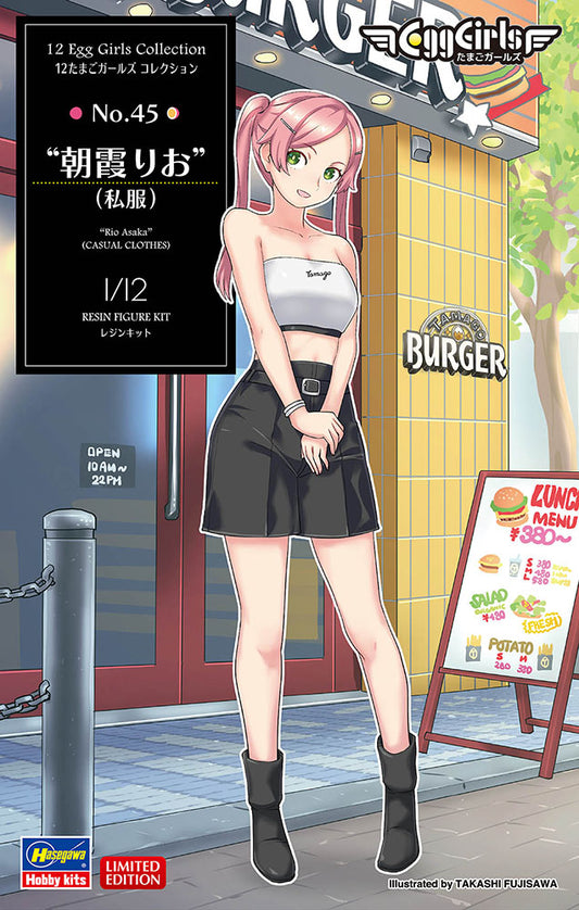1/12 12 Egg Girls Collection No.45 Rio Asaka (CASUAL CLOTHES) [LIMITED EDITION]