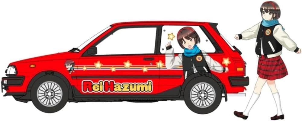 1/24 TOYOTA STARLET EP71 Si-Limited (3Door) MIDDLE VERSION Rei Hazumi with Figure [LIMITED EDITION]