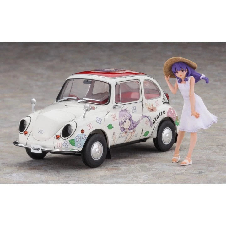 1/24 SUBARU 360 DELUXE CLAIRE FROST with FIGURE [LIMITED EDITION]