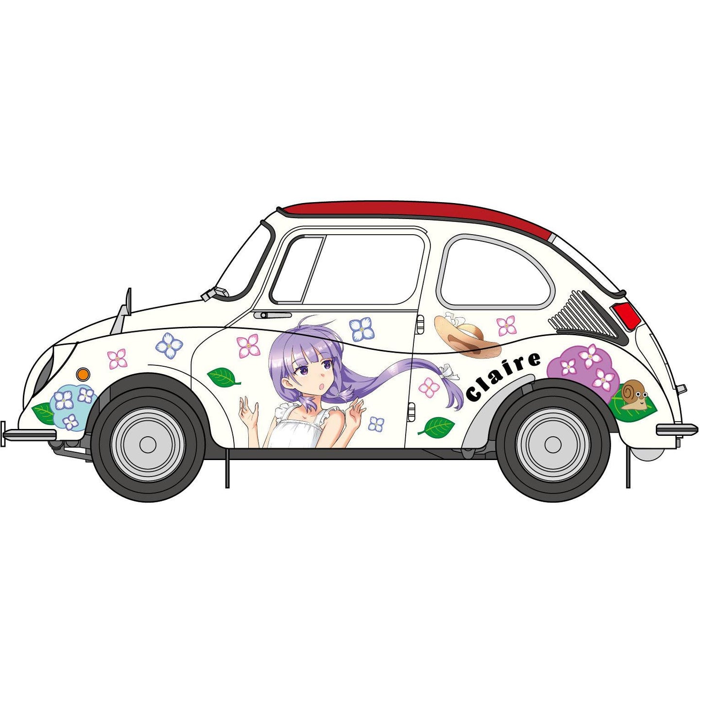 1/24 SUBARU 360 DELUXE CLAIRE FROST with FIGURE [LIMITED EDITION]