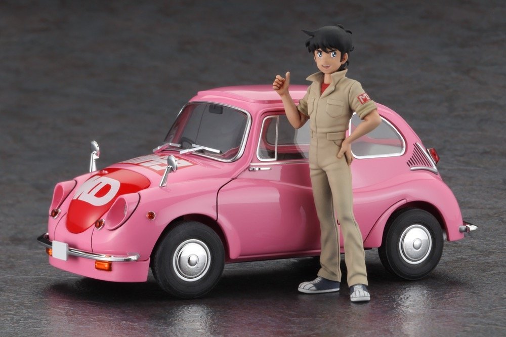 1/24 [MECHA-DOC] SUBARU 360 with JUN KAZAMI FIGURE (Special Ver.) [LIMITED EDITION]
