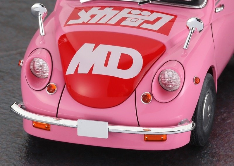 1/24 [MECHA-DOC] SUBARU 360 with JUN KAZAMI FIGURE (Special Ver.) [LIMITED EDITION]