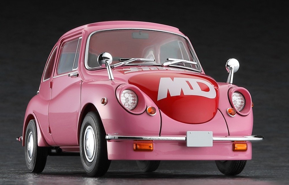 1/24 [MECHA-DOC] SUBARU 360 with JUN KAZAMI FIGURE (Special Ver.) [LIMITED EDITION]