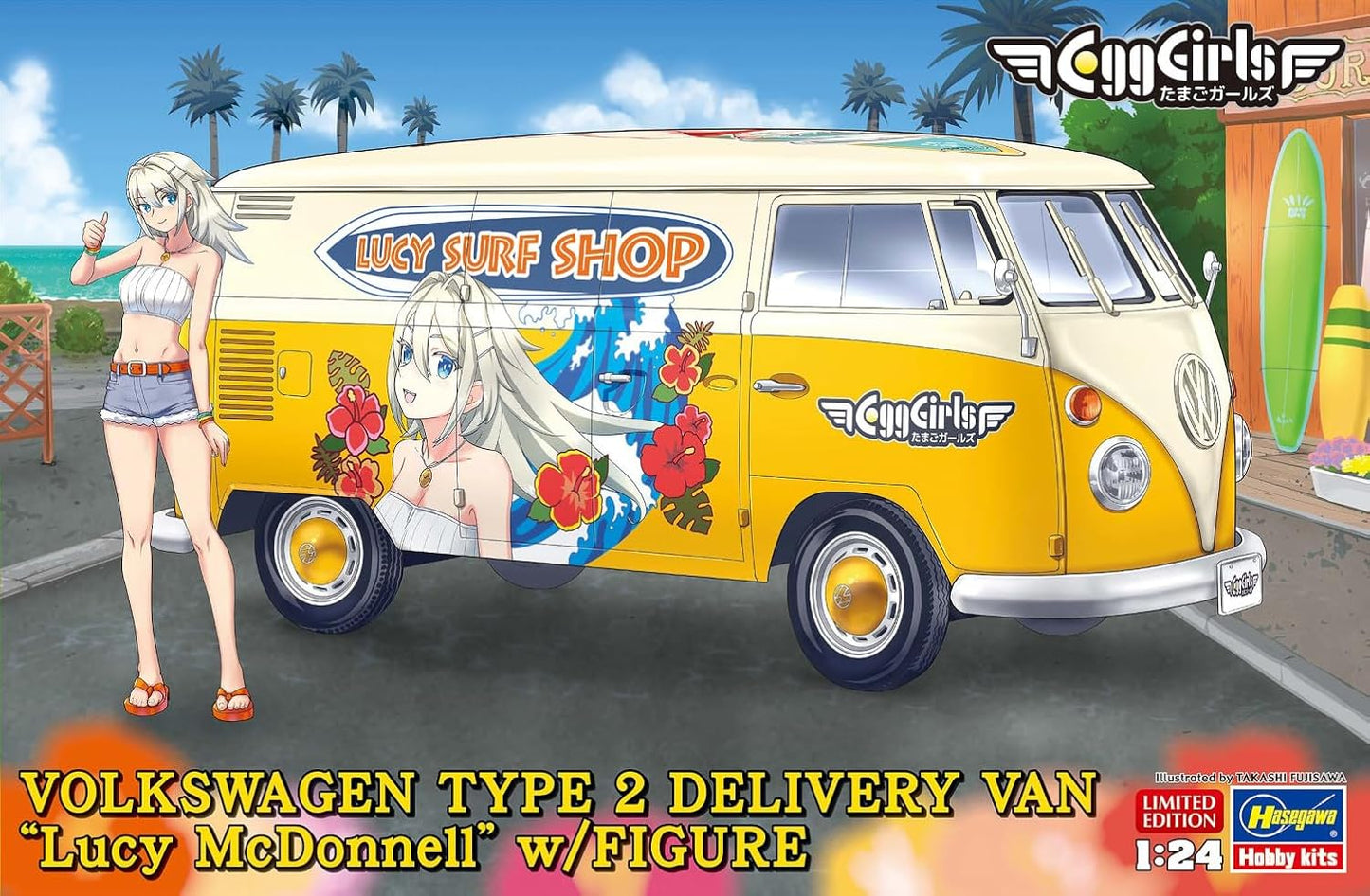 1/24 VOLKSWAGEN TYPE 2 DELIVERY VAN Lucy Mcdonnell with Figure [LIMITED EDITION]
