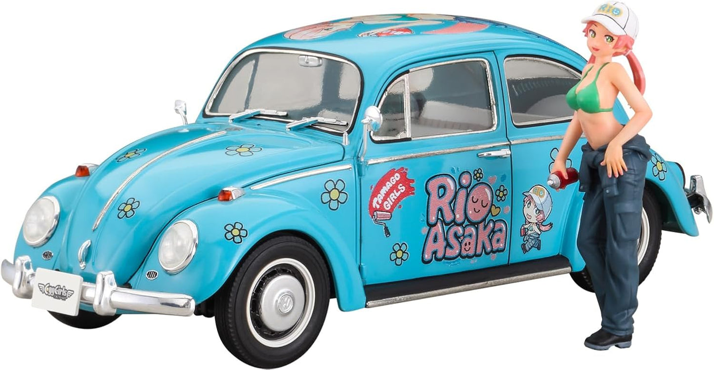 1/24 VOLKSWAGEN BEETLE TYPE 1 (1966) Rio Asaka with FIGURE [LIMITED EDITION]