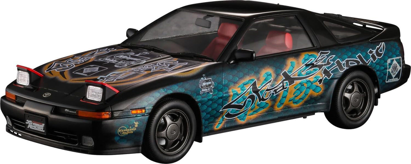1/24 [TOKYO XTREME RACER x HASEGAWA] TOYOTA SUPRA A70 2.5GT TWIN TURBO R SNAKE HOLIC [LIMITED EDITION]