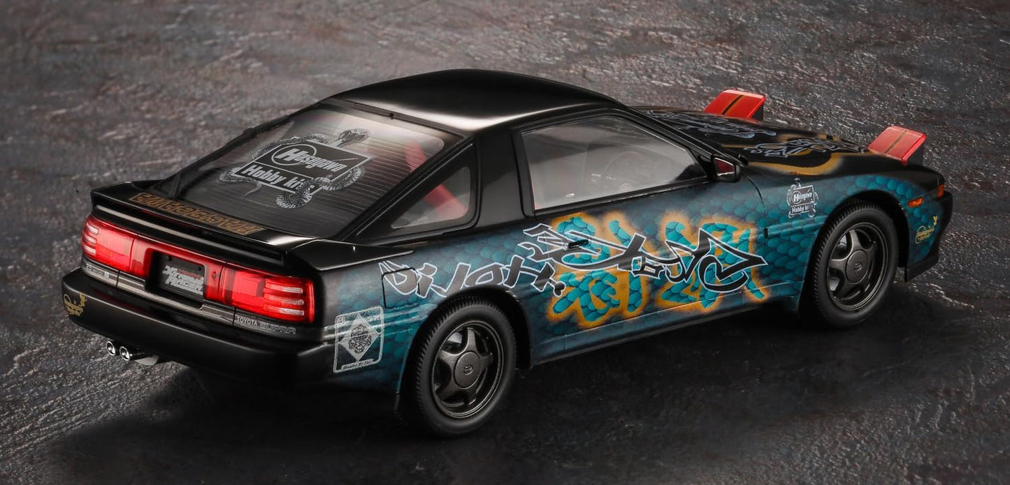1/24 [TOKYO XTREME RACER x HASEGAWA] TOYOTA SUPRA A70 2.5GT TWIN TURBO R SNAKE HOLIC [LIMITED EDITION]