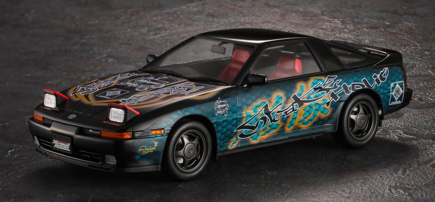 1/24 [TOKYO XTREME RACER x HASEGAWA] TOYOTA SUPRA A70 2.5GT TWIN TURBO R SNAKE HOLIC [LIMITED EDITION]