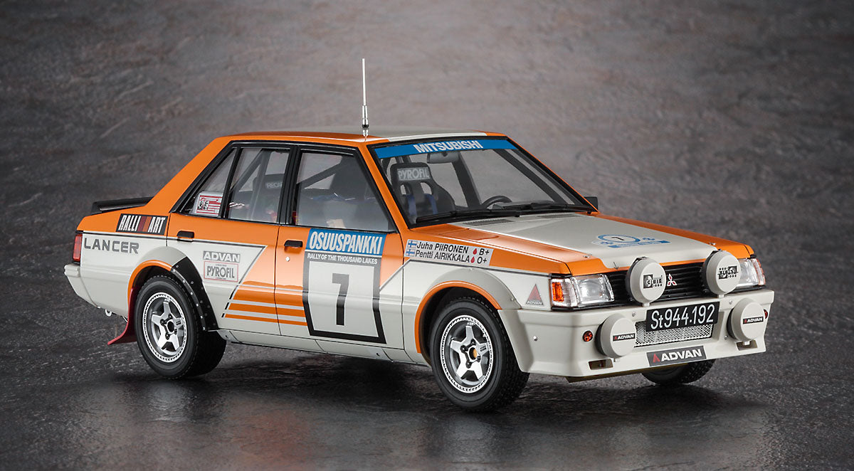 1/24 MITSUBISHI LANCER EX 2000 TURBO 1982 1000 LAKES RALLY DETAIL UP VERSION [LIMITED EDITION]