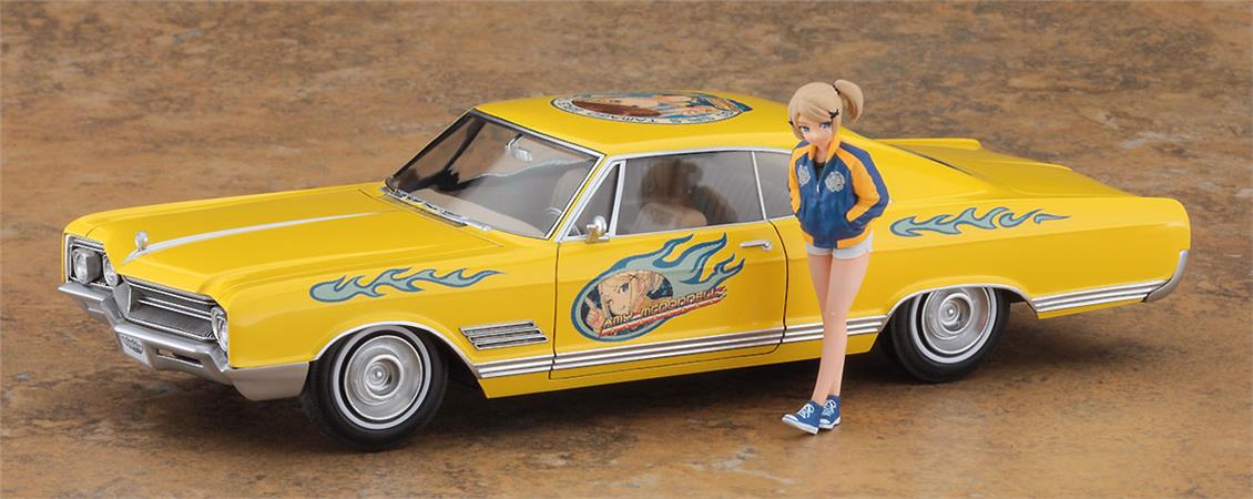 1/24 Egg Girls 1966 AMERICAN COUPE TYPE B Amy McDonnell with FIGURE