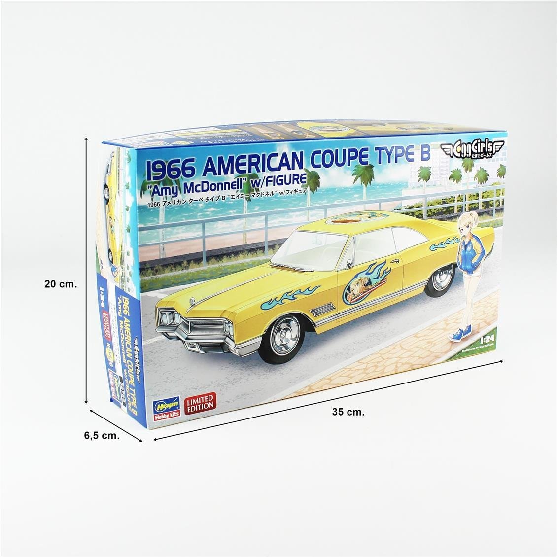 1/24 Egg Girls 1966 AMERICAN COUPE TYPE B Amy McDonnell with FIGURE