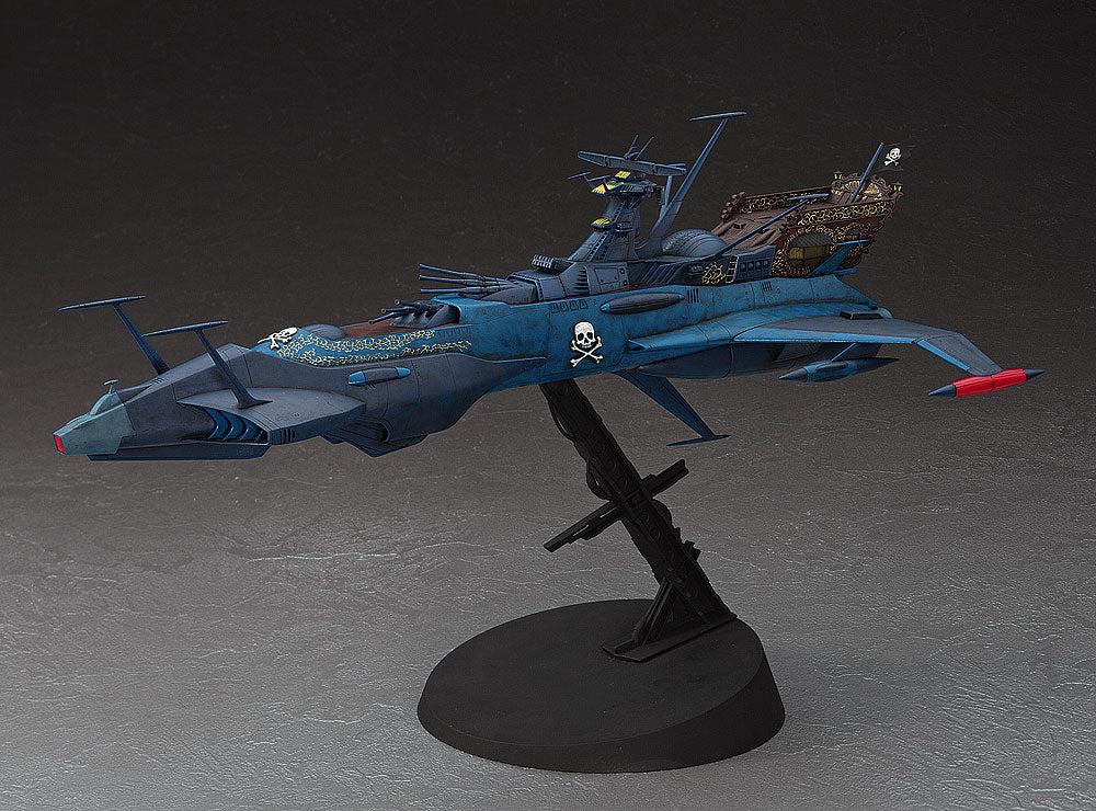 1/1500 CAPTAIN HARLOCK SPACE PIRATE DIMENSION VOYAGE SPACE PIRATE BATTLESHIP ARCADIA Second Ship (PHANTOM DEATH SHADOW Conversion)