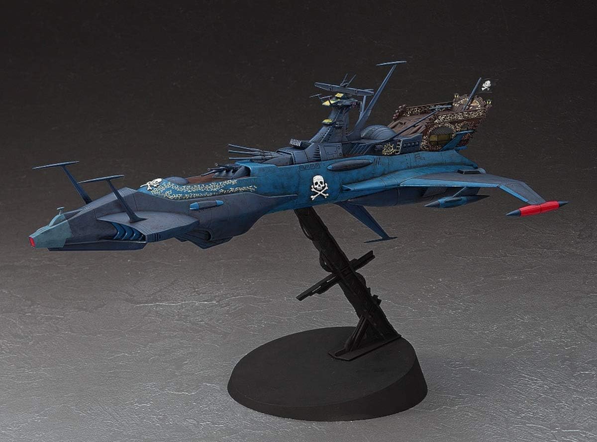 1/1500 CAPTAIN HARLOCK SPACE PIRATE DIMENSION VOYAGE SPACE PIRATE BATTLESHIP ARCADIA Second Ship (PHANTOM DEATH SHADOW Conversion)