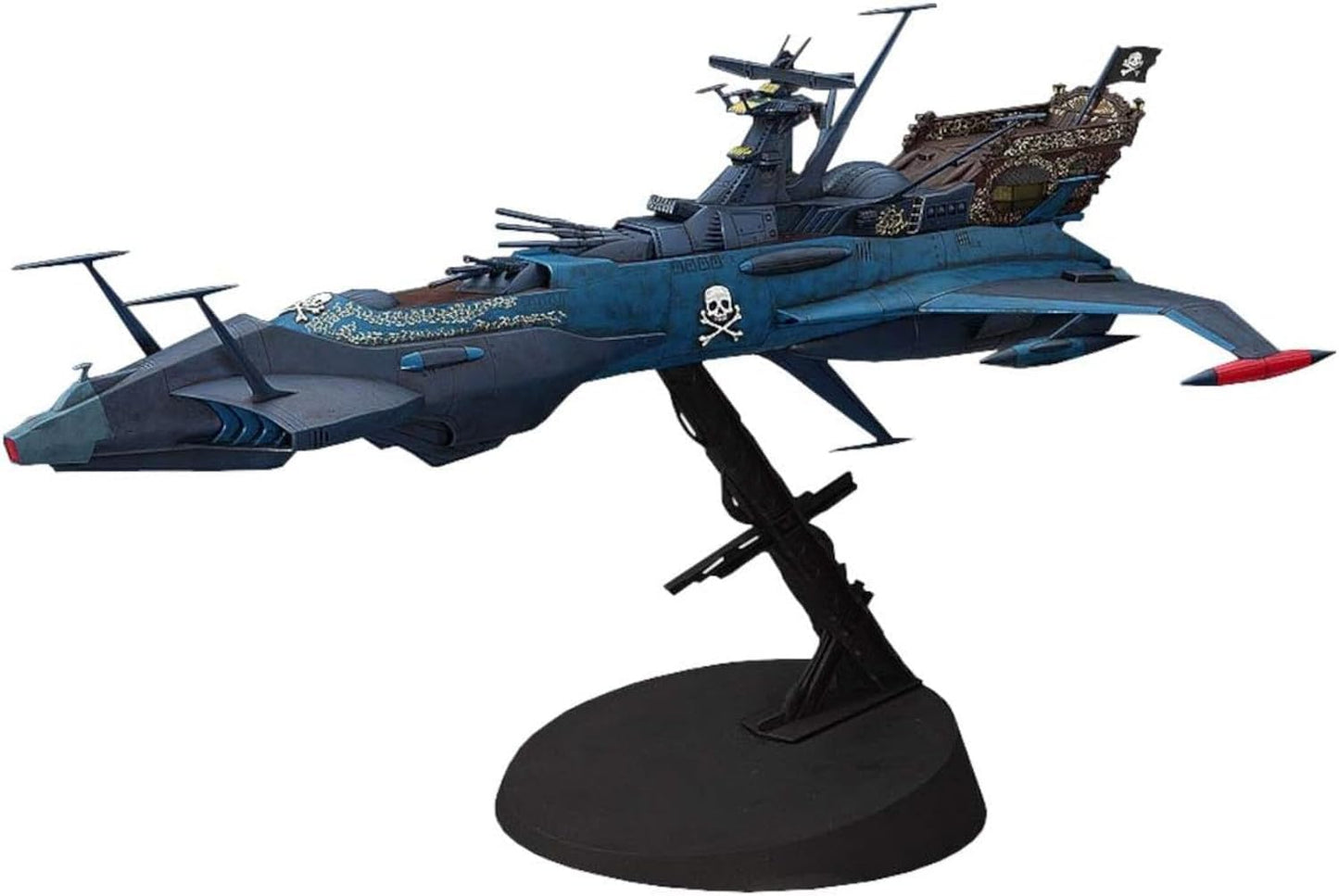 1/1500 CAPTAIN HARLOCK SPACE PIRATE DIMENSION VOYAGE SPACE PIRATE BATTLESHIP ARCADIA Second Ship (PHANTOM DEATH SHADOW Conversion)