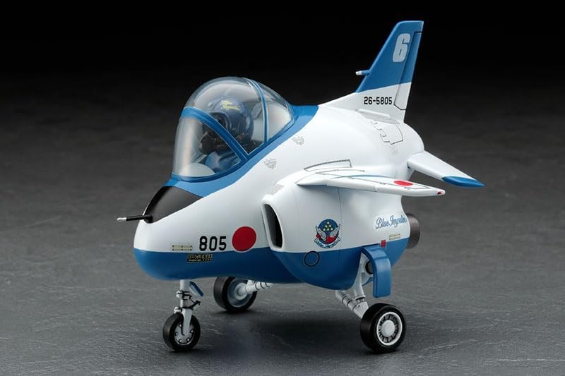 Non Scale EGG PLANE T-4 "BLUE IMPULSE"