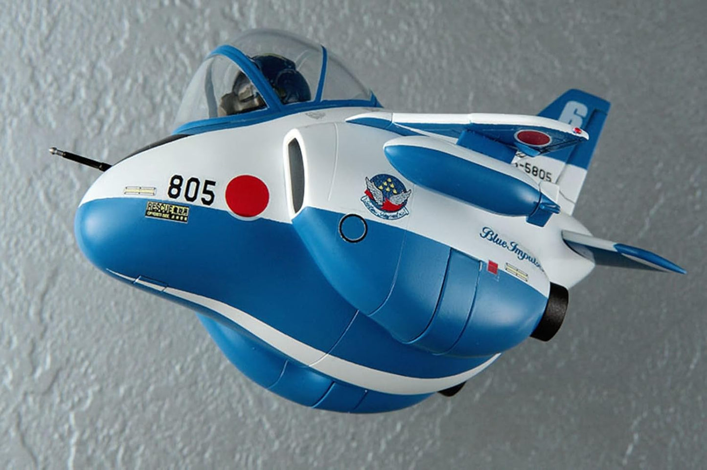 Non Scale EGG PLANE T-4 "BLUE IMPULSE"