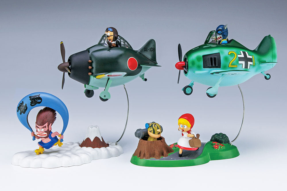 EGG OF THE WORLD GOD FIGHTER (ZERO FIGHTER) & WOLF PANIC (Fw190) 2Kits [LIMITED EDITION]