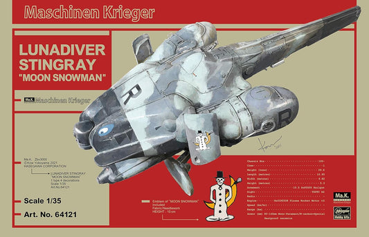 1/35 Ma.K. LUNADIVER STINGRAY MOON SNOWMAN (Bonus: Emblem Patch)
