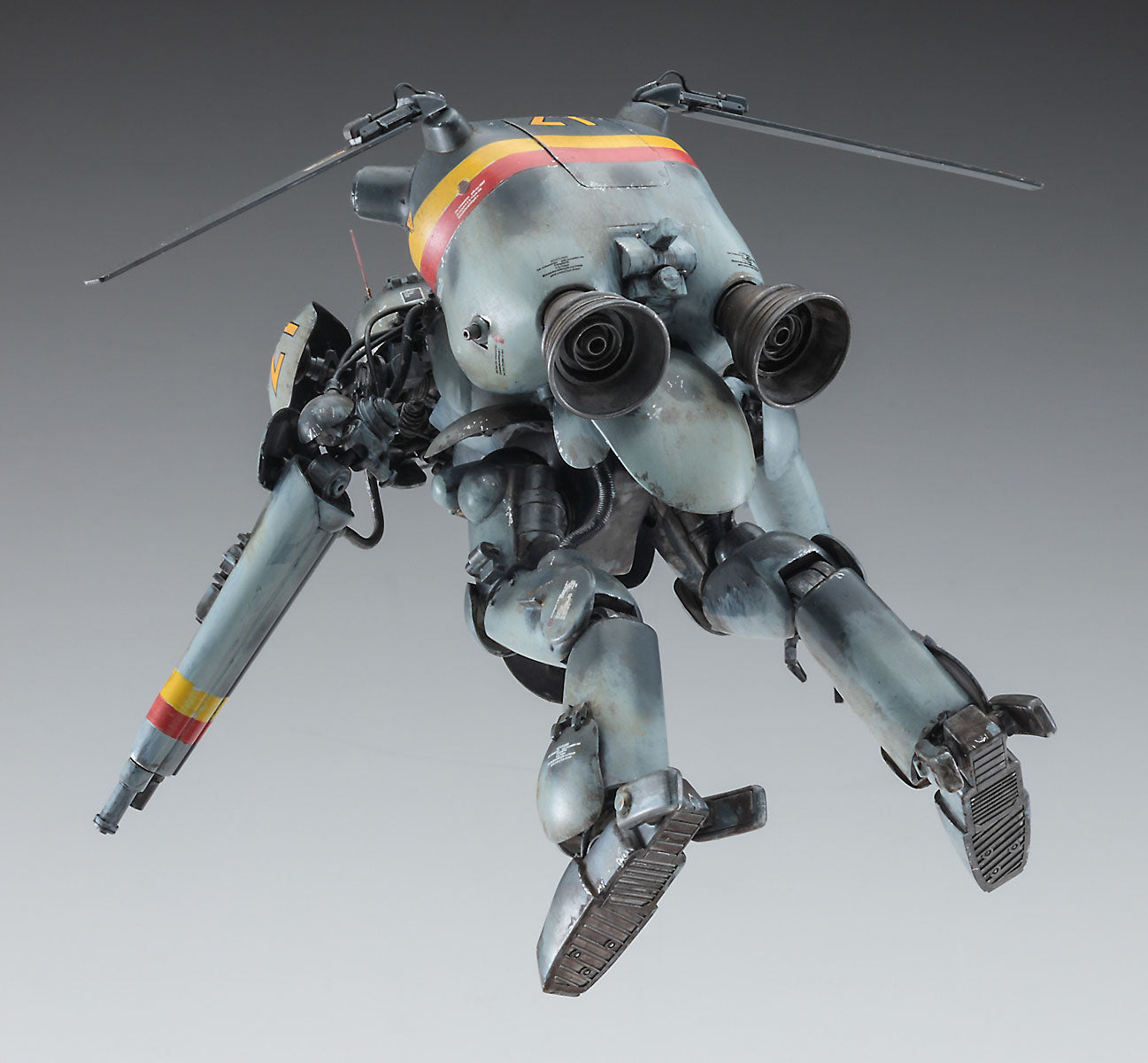 1/20 Space Type Humanoid Unmanned Interceptor Großer Hund SCHWARZER HUND