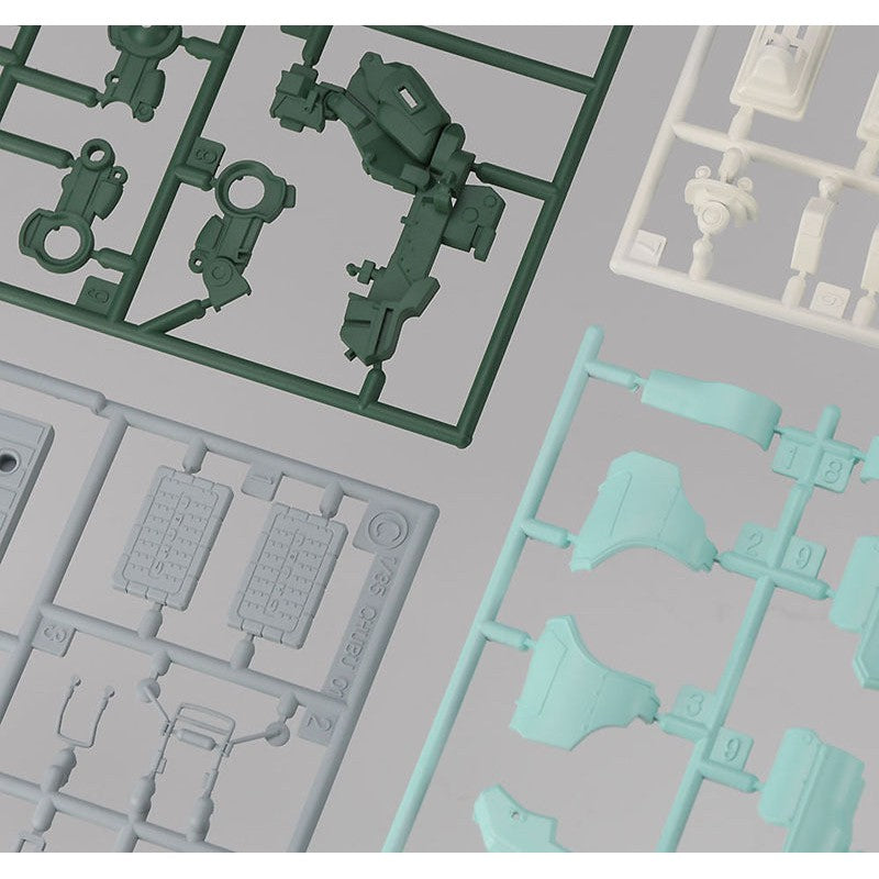 1/35 CHUBU 01 (LIGHT GREEN and GREEN) LIGHT WEIGHT MECHATROBOT 2Kits