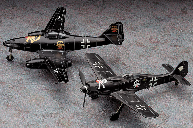 1/72 THE COCKPIT [BLACK KNIGHT OF BERLIN] FOCKE-WULF Fw190D-9 & MESSERSCHMITT Me262A-1a 2Kits [LIMITED EDITION]