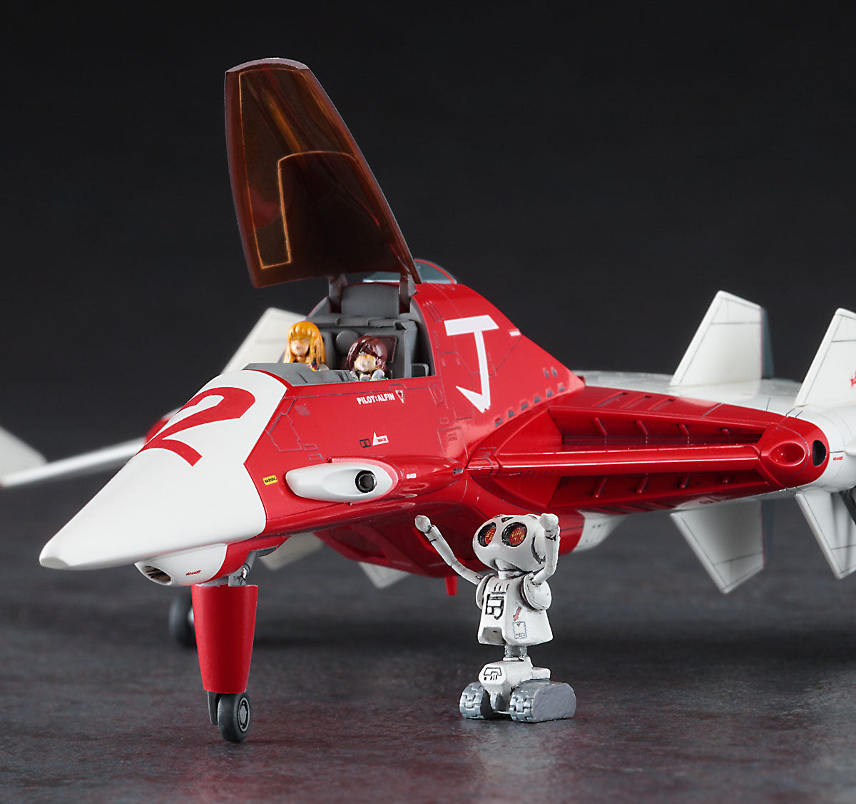 1/72 [CRUSHER JOE] FIGHTER 2 with ALFIN FIGURE [LIMITED EDITION]